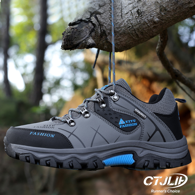 Outdoor Sports Adventure - Scarpe da trekking da uomo, impermeabili,